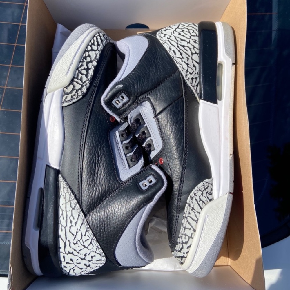 Jordan 3 black cement